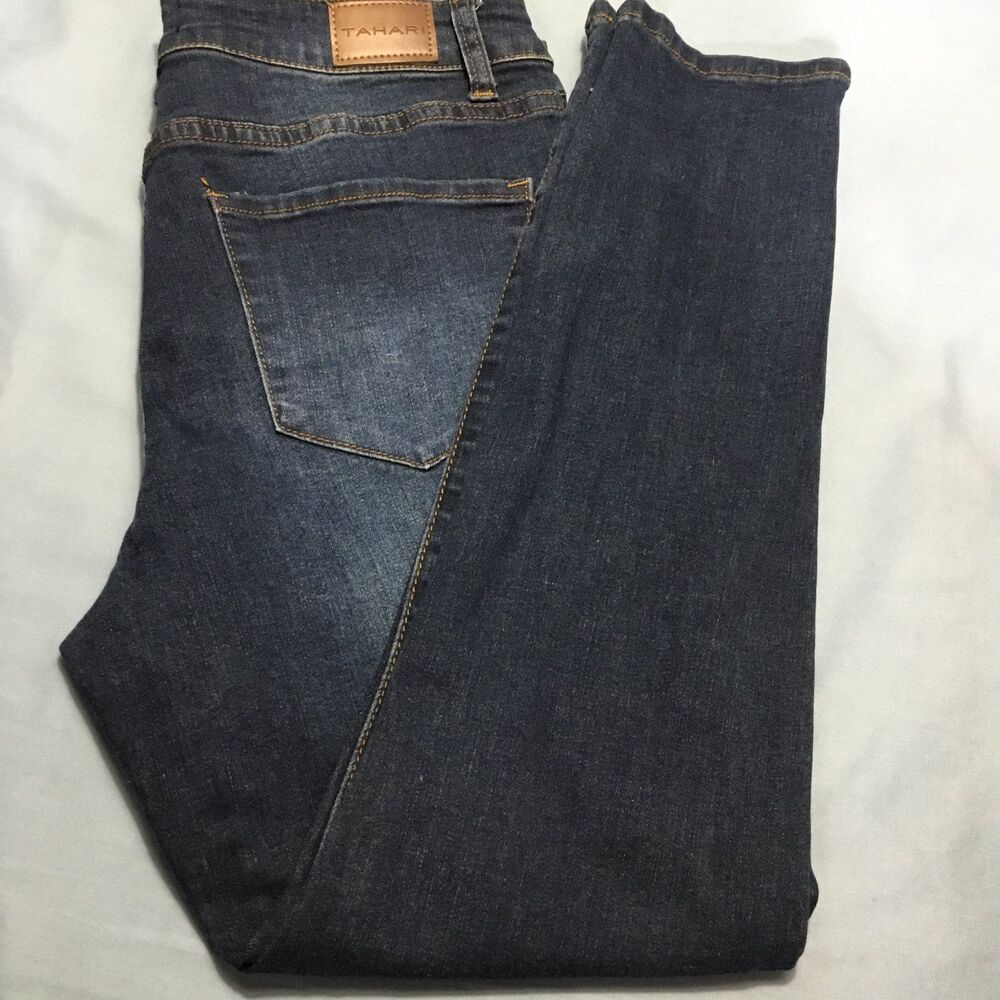 Tahari Women's Denim Blue Jeans Sz 8